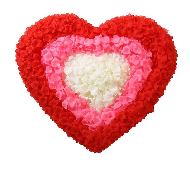 CODE FLORIST 2200 PCS Red Silk Rose Petals Wedding Flower Decoration - Image 4